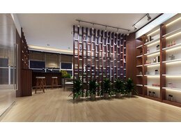集景裝飾簽約歌倫詩(shī)化妝品公司辦公室裝修工程
